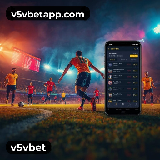 Aplicativo móvel v5vbet para iOS e Android